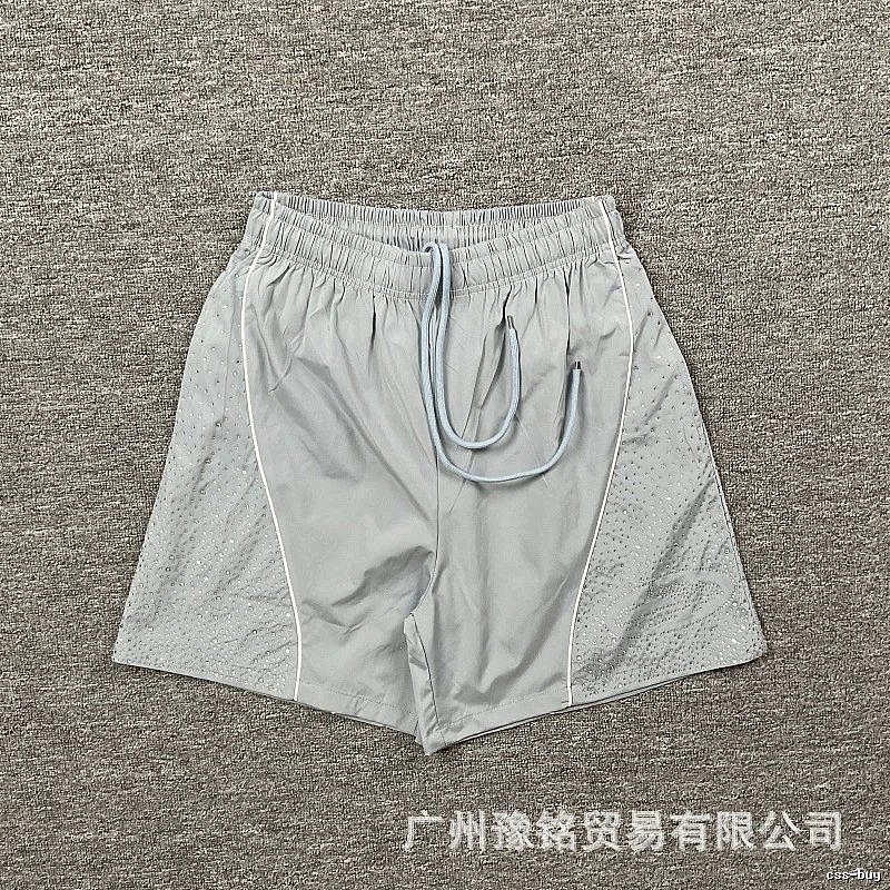 Corteiz Breathable Street Style Grey Sports Shorts