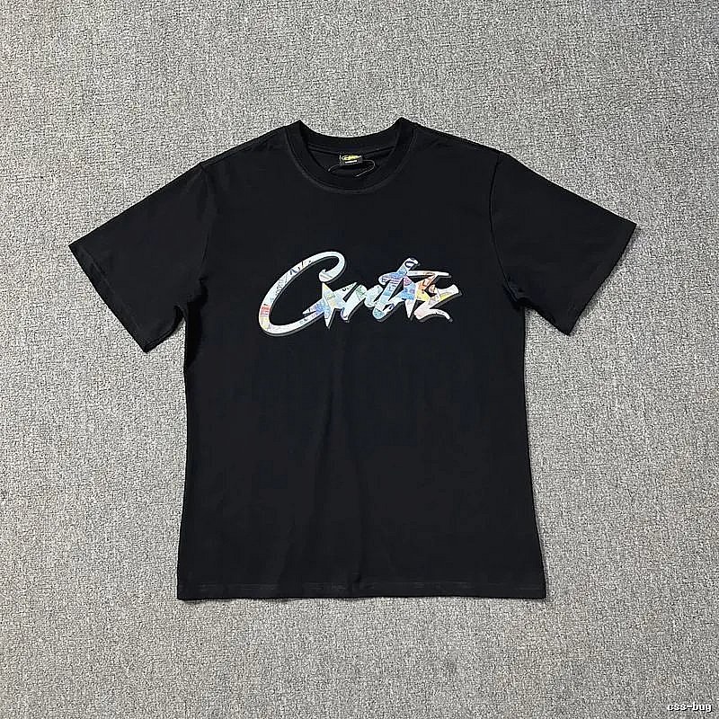 Corteiz Logo Detail Logo T-shirt Black Corteiz with Relaxed Feel