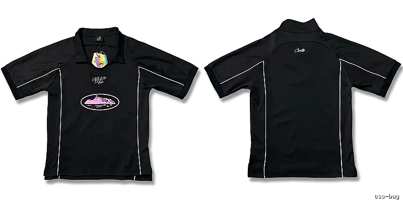 Corteiz sporty black short sleeves