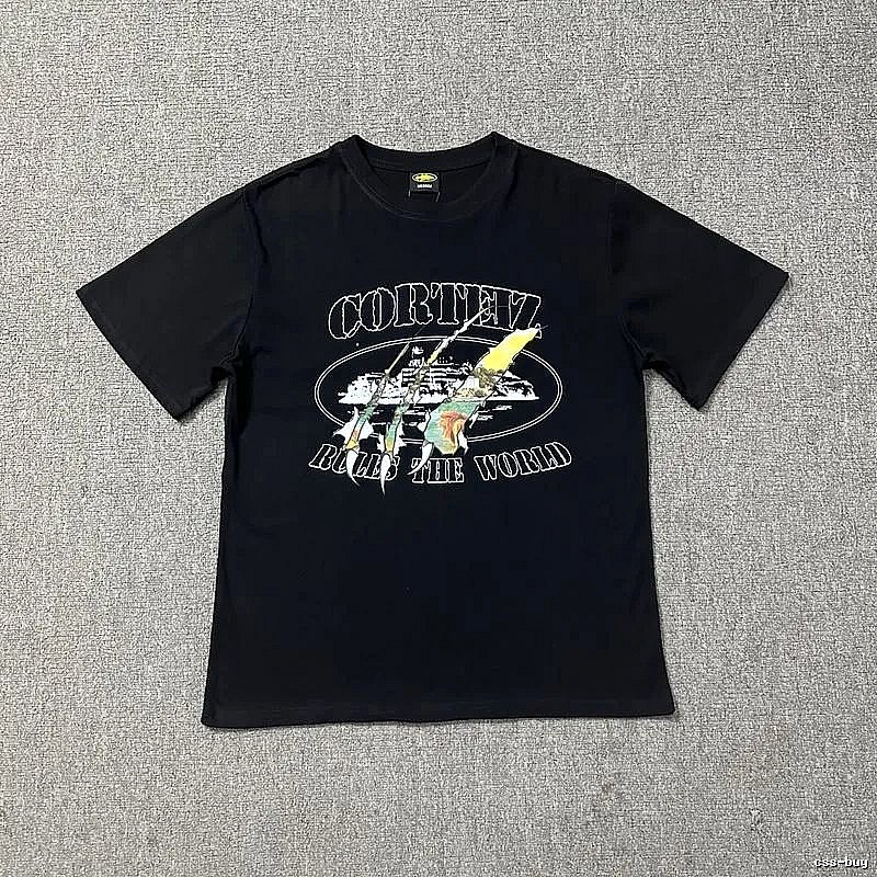 Corteiz Weekend Logo T-shirt Black Corteiz for Seasonal Looks