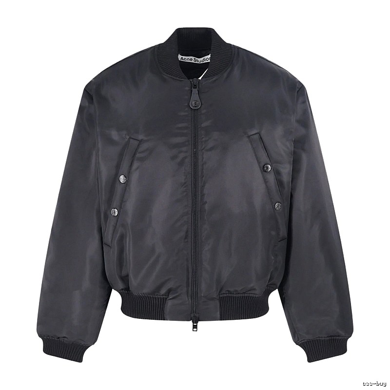 C.P. Bomber Jacket in Charcoal - smooth shell