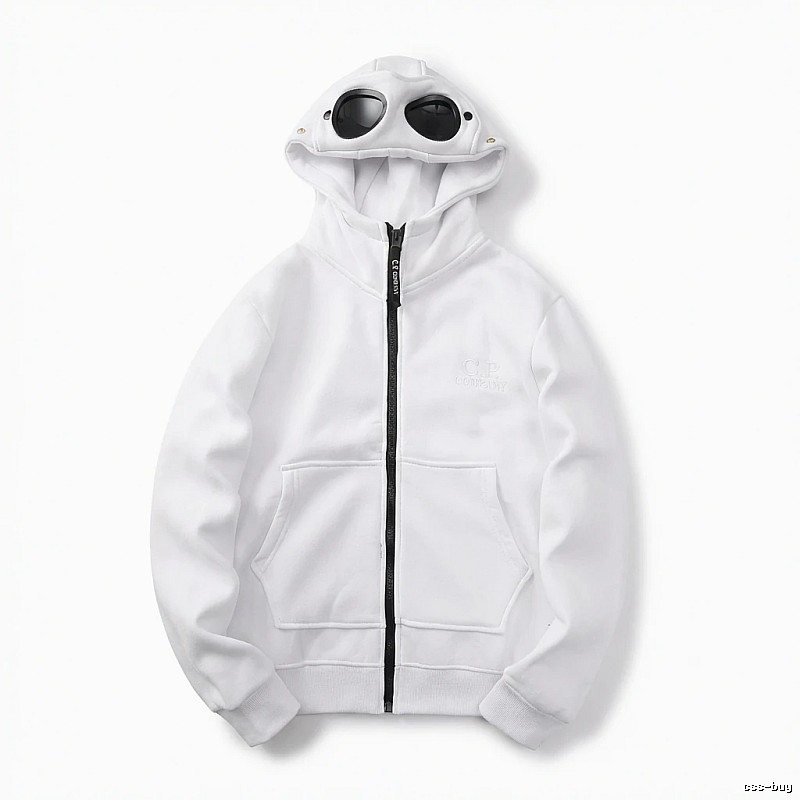 C.P. White Trendy and Cool Style Hoodie