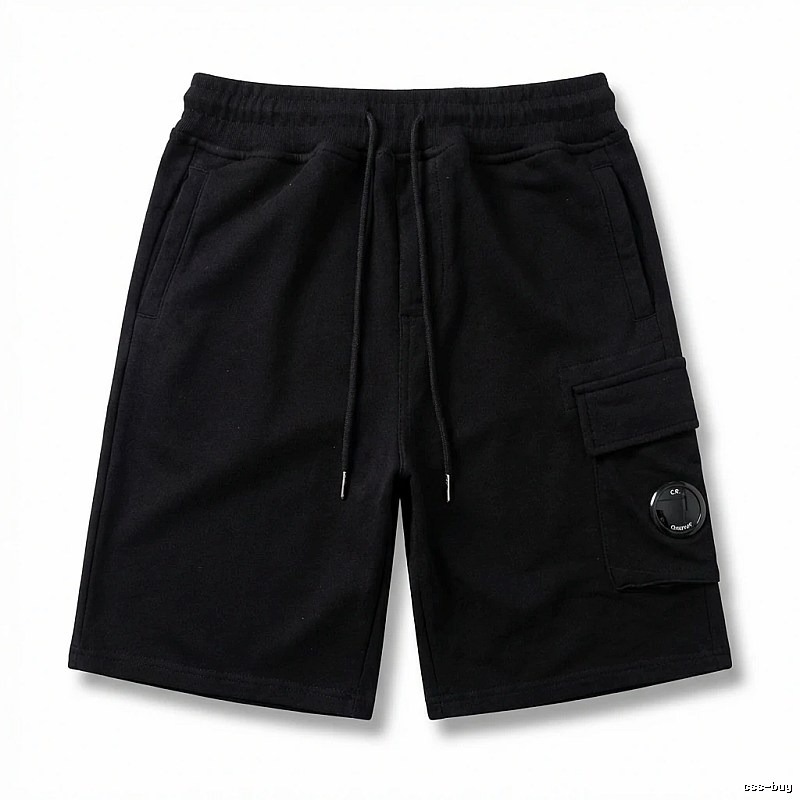 C.P. workwear style black shorts