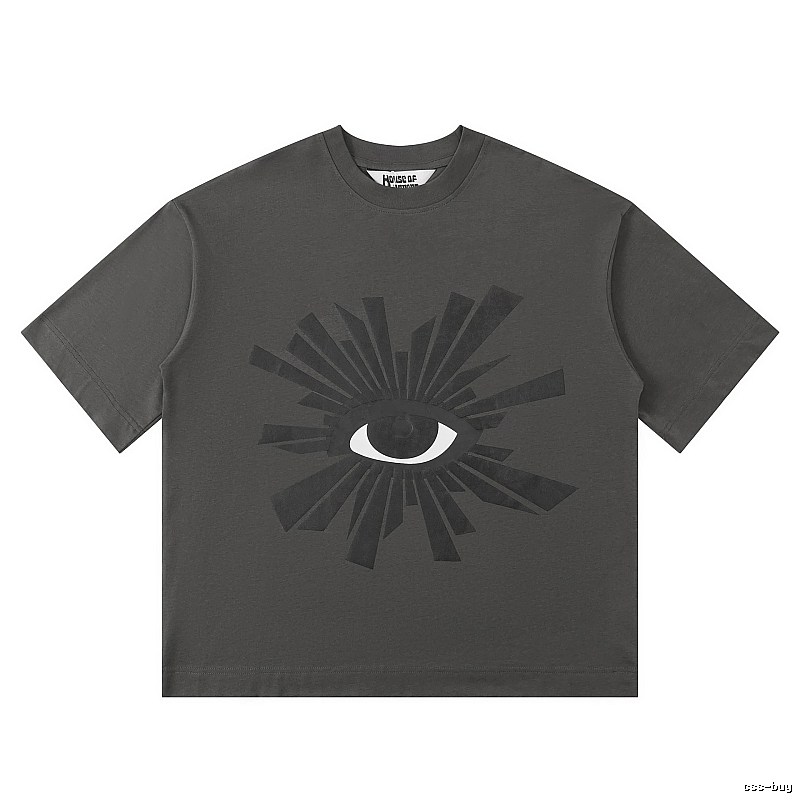 Dark-style gray short-sleeved shirt of House of Errors