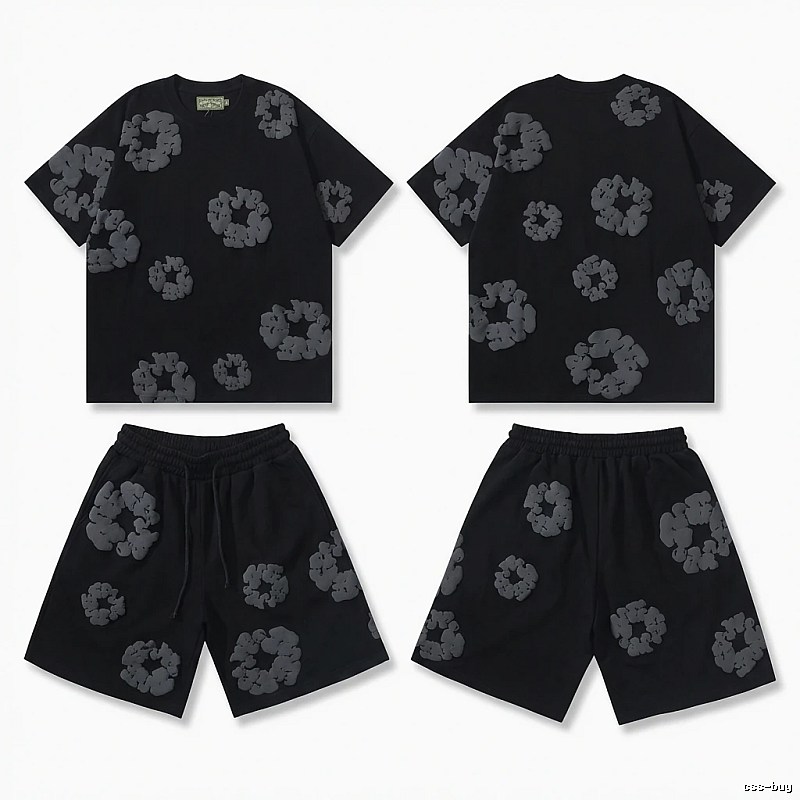 DENIM TEARS Printed Casual Black Suit