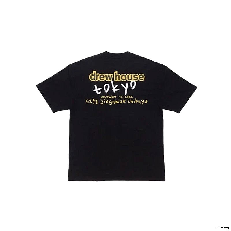 DrewHouse Tokyo Limited Street Style Black T-Shirt