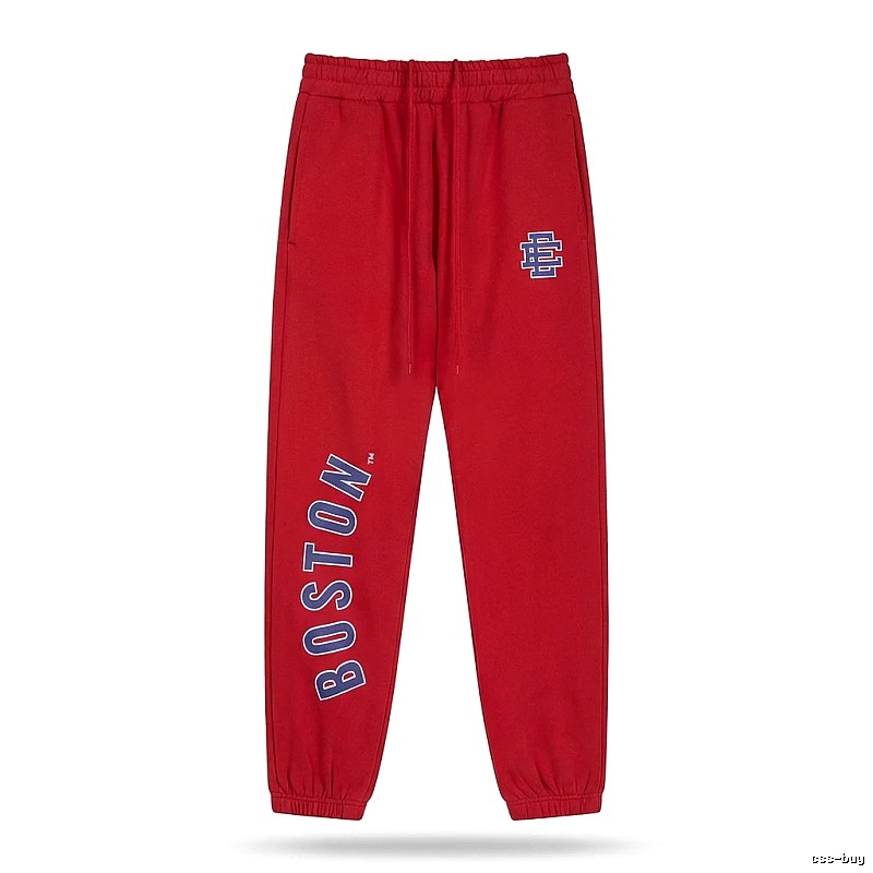 Eric Emanuel American Retro Red Sweatpants