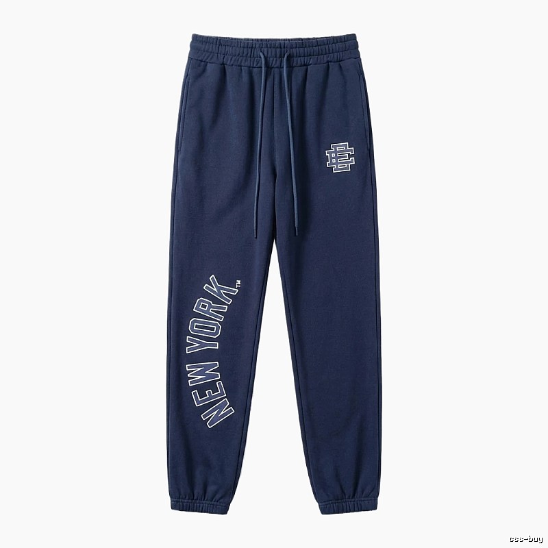 Eric Emanuel New York Style Navy Blue Sweatpants