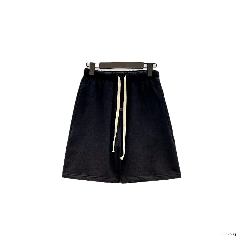 ESSENTIALS Basic Black Shorts