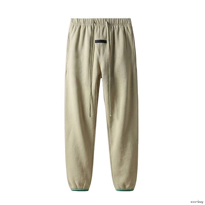 ESSENTIALS Basic Casual Khaki Pants