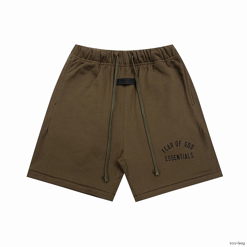 ESSENTIALS Casual Khaki Shorts
