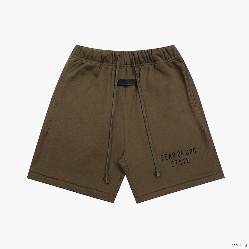 ESSENTIALS Casual Khaki Shorts