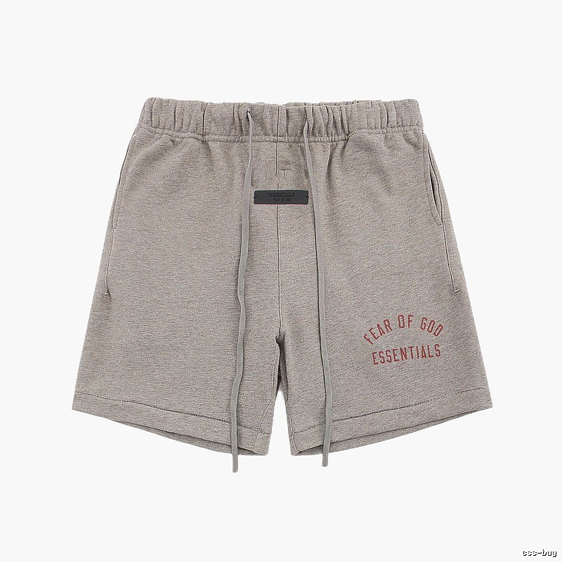 ESSENTIALS casual style grey shorts