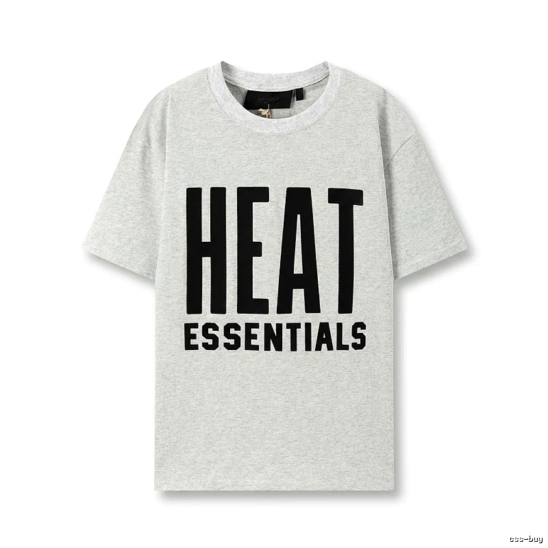 ESSENTIALS HEAT Series Grey T-shirt