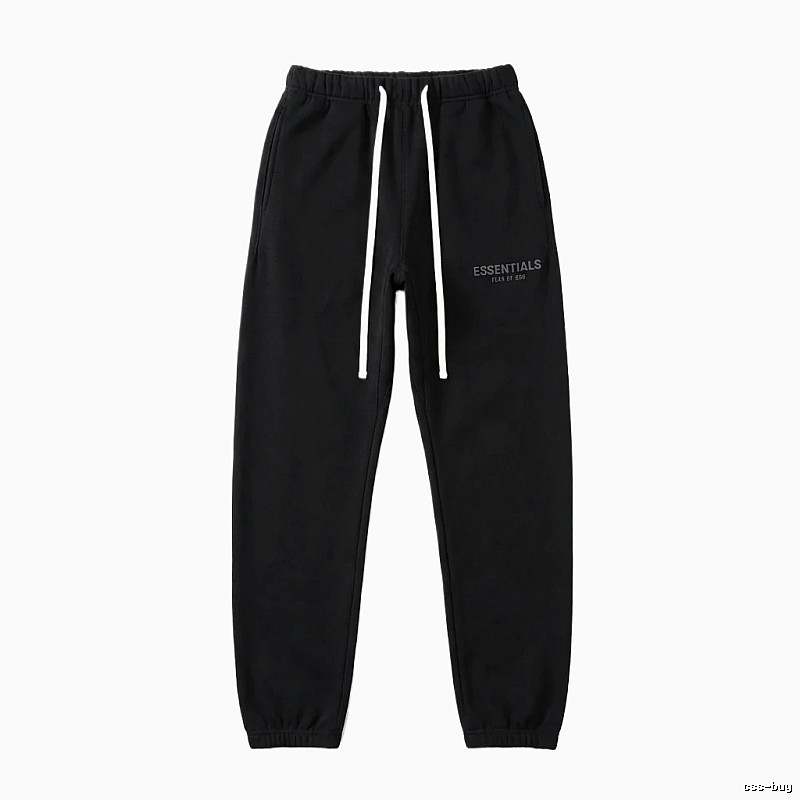 ESSENTIALS minimalist black sweatpants