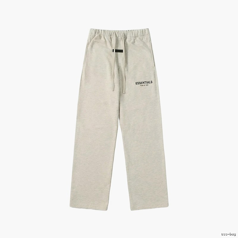 ESSENTIALS minimalist light gray sweatpants