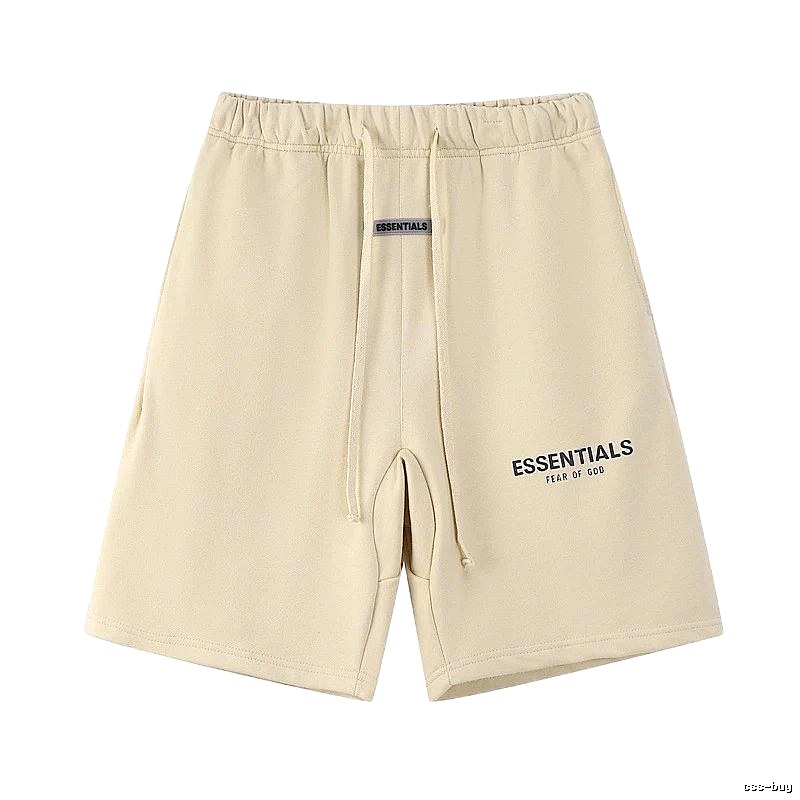 ESSENTIALS minimalist style beige shorts