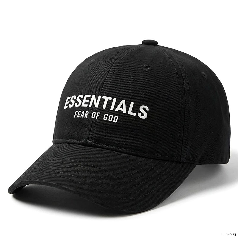 ESSENTIALS minimalist style black hat
