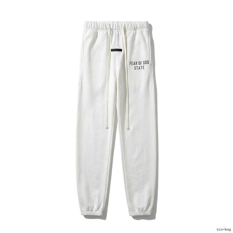 ESSENTIALS Simple Style White Sweatpants