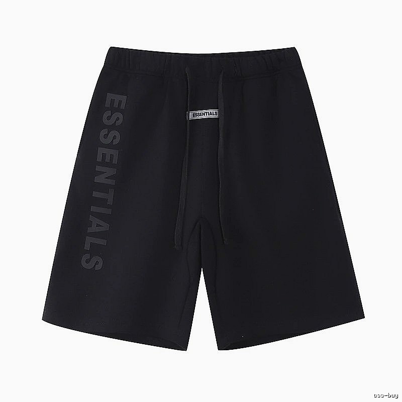 Essentials trendy and cool style black shorts