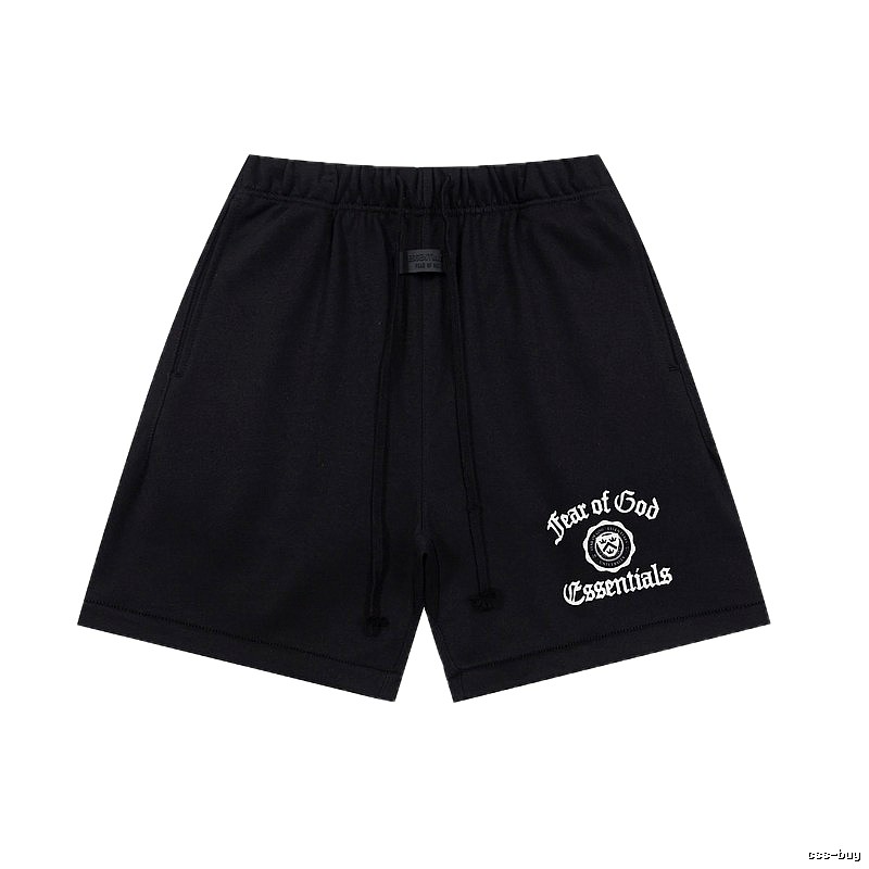 ESSENTIALS trendy brand black shorts