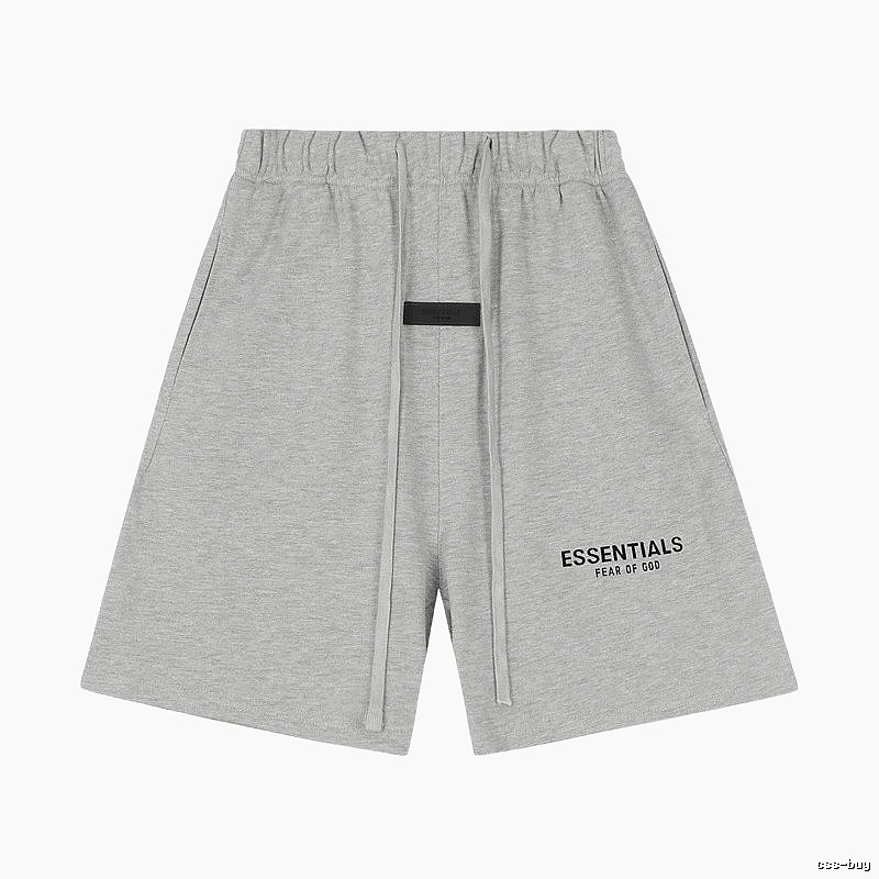 ESSENTIALS Trendy Brand Simple Style Grey Shorts