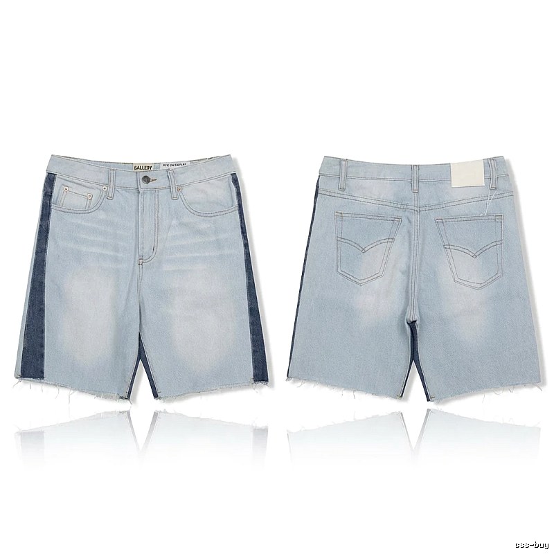 Gallery Dept denim-style light blue shorts