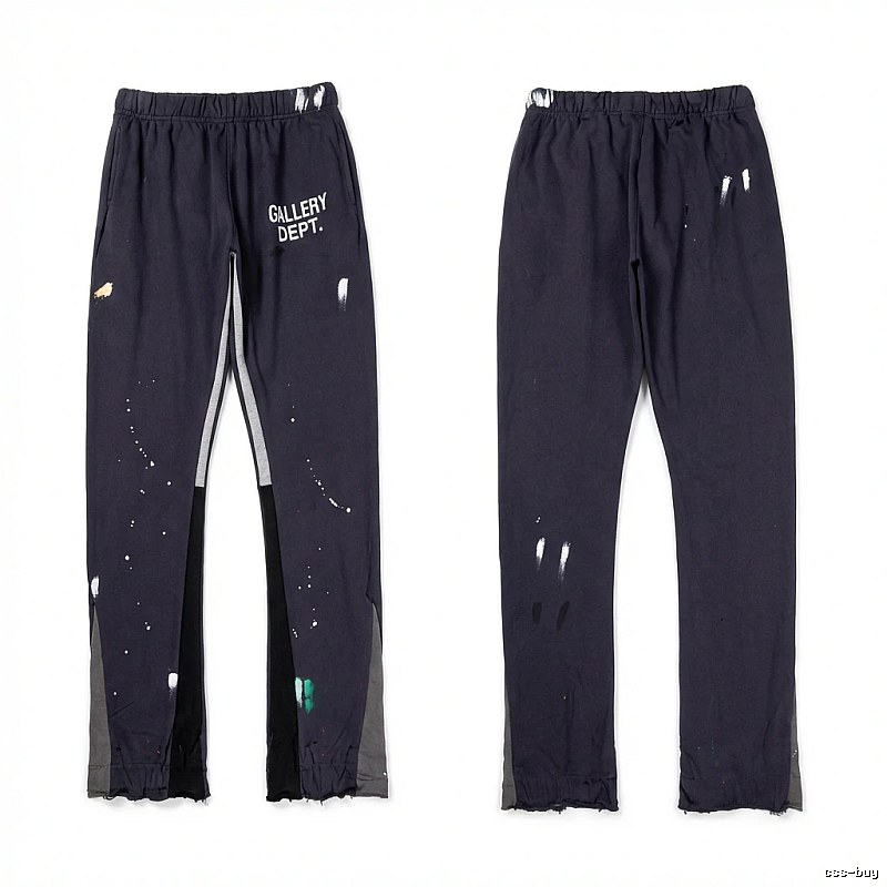 Gallery Dept Graffiti Style Black Pants