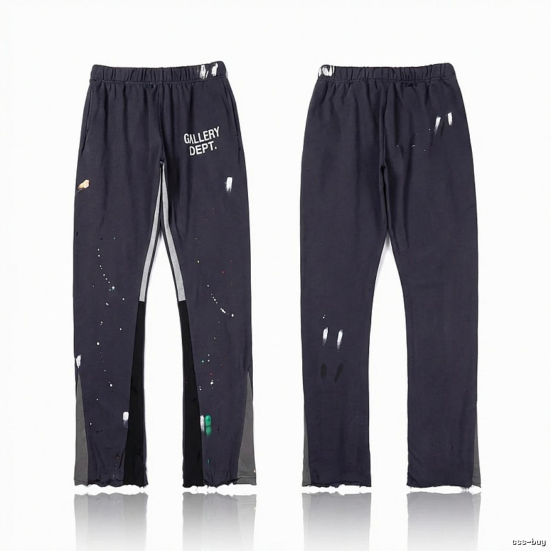 Gallery Dept Graffiti Style Black Trousers
