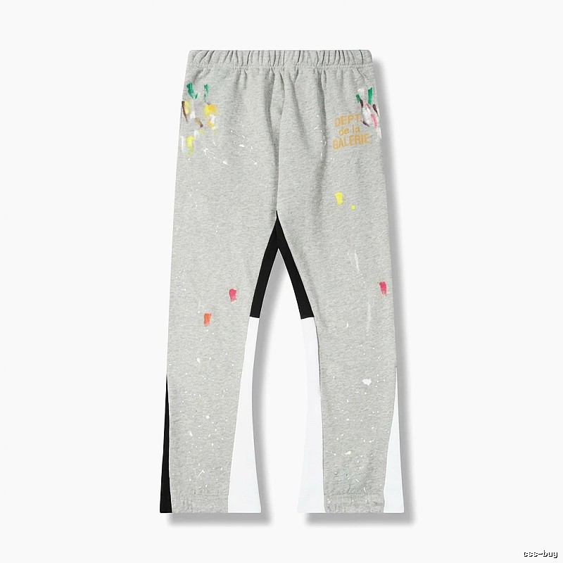 Gallery Dept Graffiti-style Grey Sweatpants