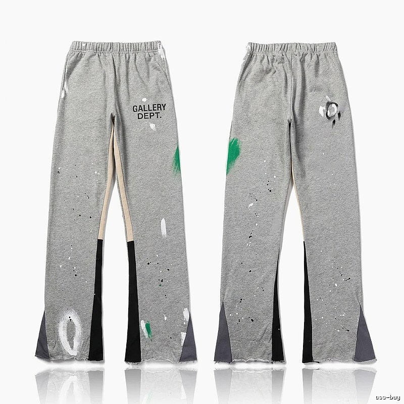 Gallery Dept Graffiti Style Grey Trousers