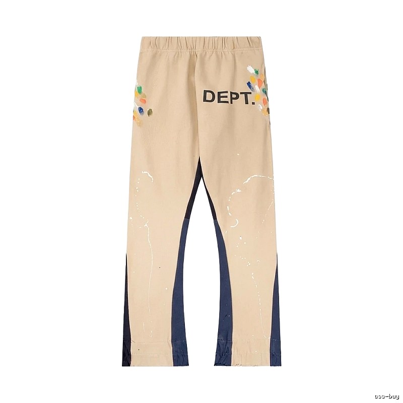 Gallery Dept Graffiti Style Khaki Pants