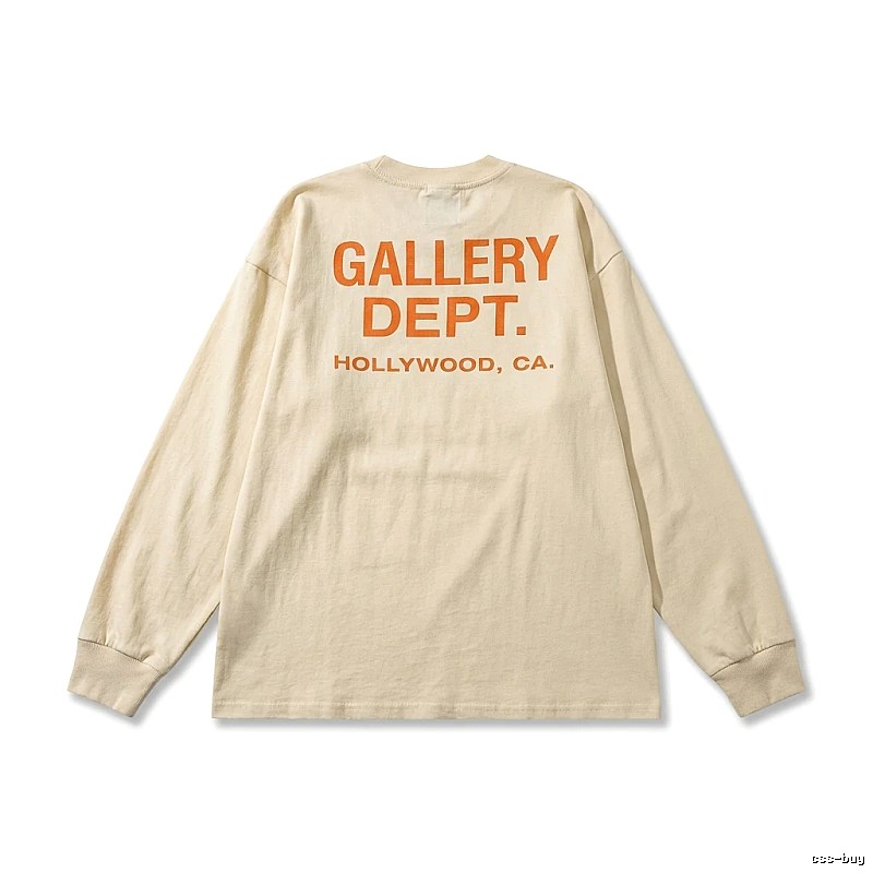 Gallery Dept retro-style beige long-sleeve