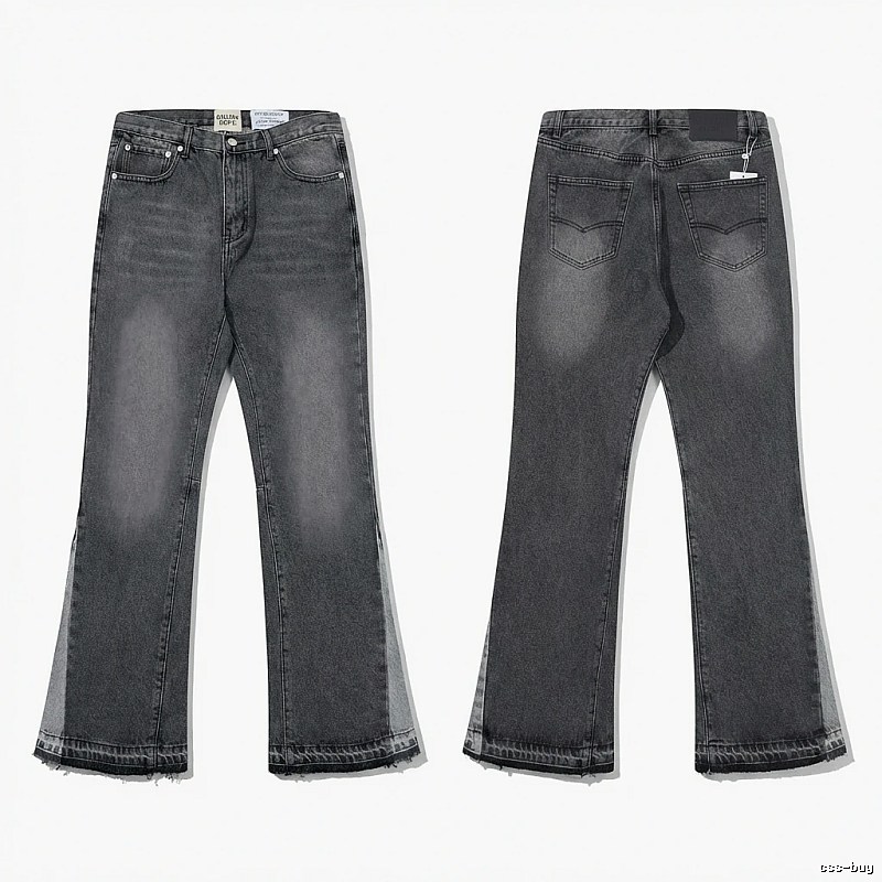 Gallery Dept Retro Style Black and Grey Jeans