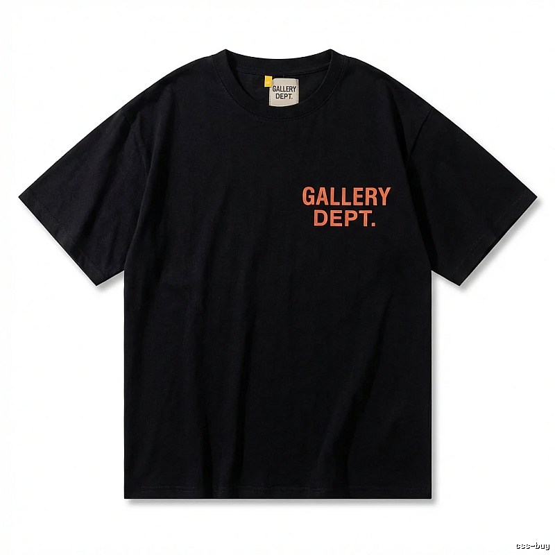 Gallery Dept. Simple Style Black T-shirt