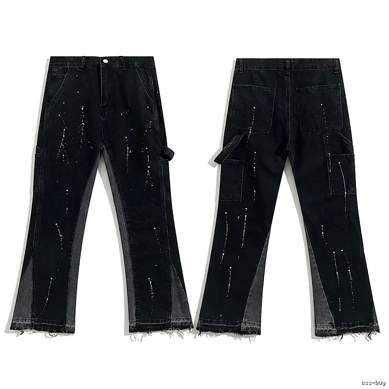 Gallery Dept Workwear Style Black Jeans