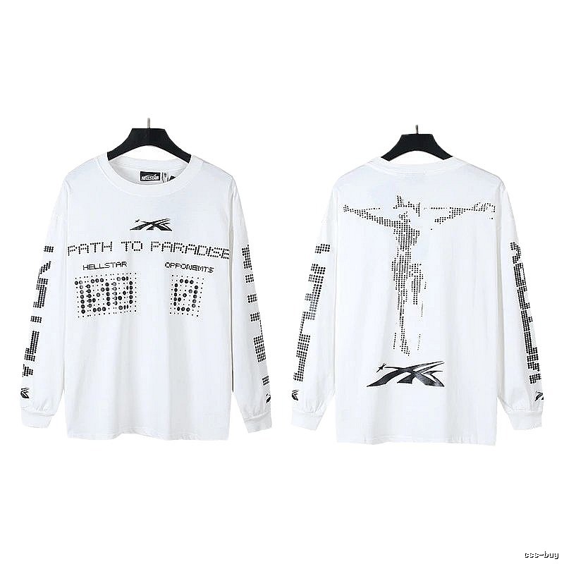 Hellstar religious style white T-shirt