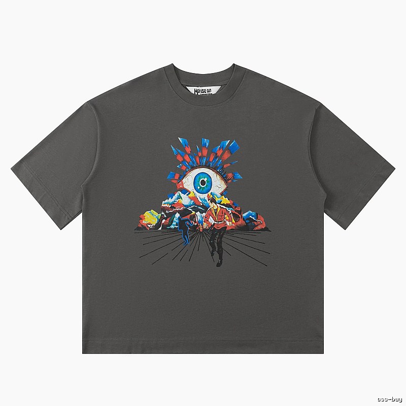 House of Errors Grotesque Style Gray T-shirt