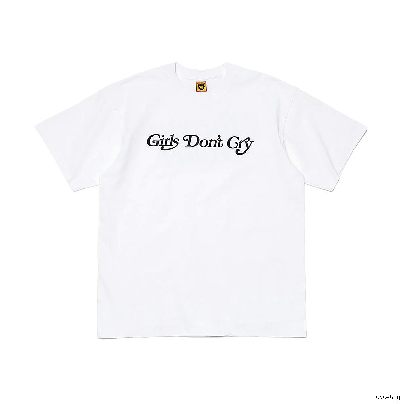 HUMAN MADE Co-branded Japanese Streetwear White Printed T-Shirt