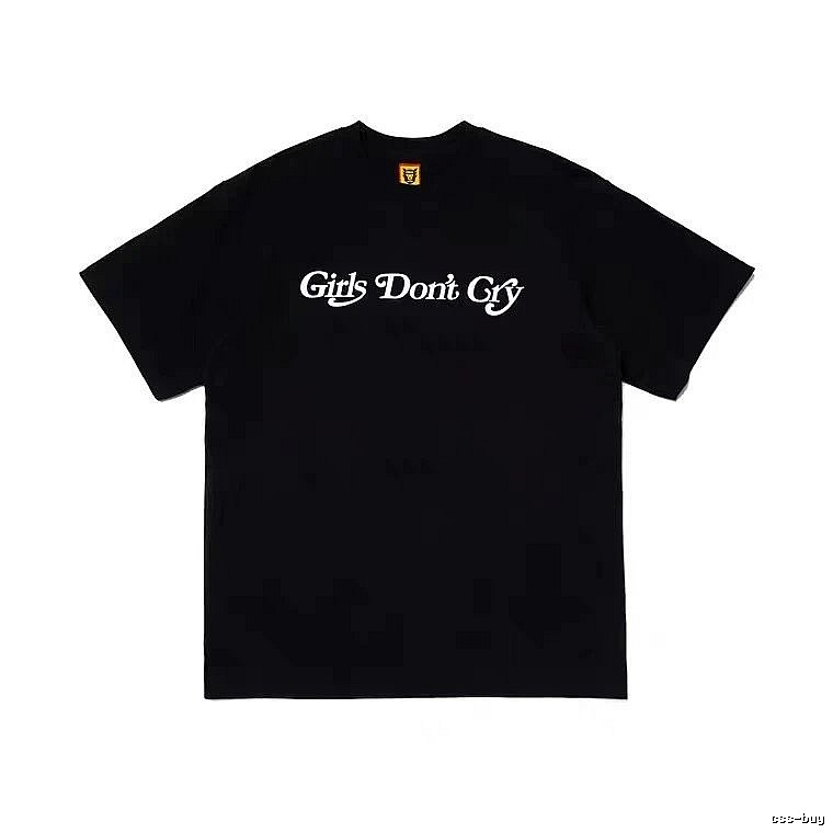 HUMAN MADE Co-branded Vintage Style Black T-Shirt