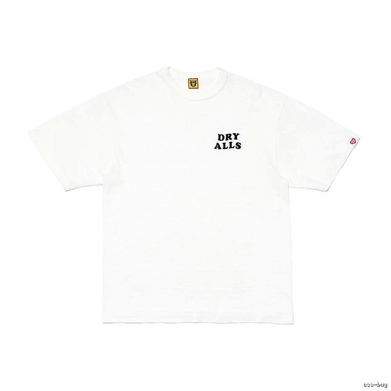 HUMAN MADE EDRYALLS Japanese Streetwear White Short Sleeve T-Shirt
