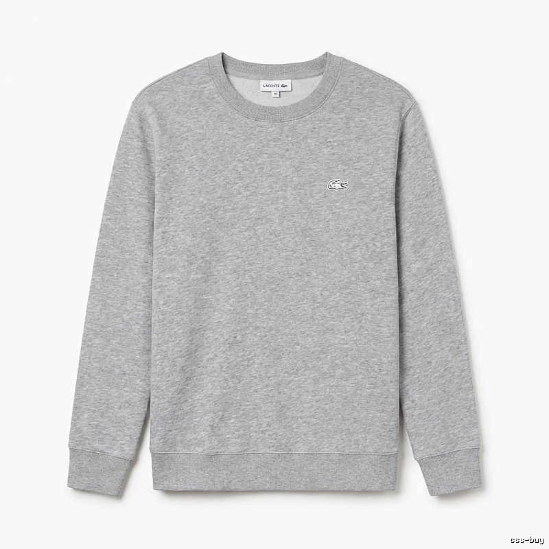 Lacoste basic simple grey sweatshirt