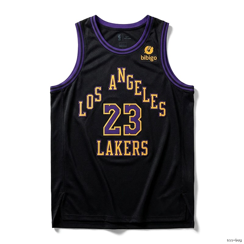 LBJ Lakers retro-style jersey