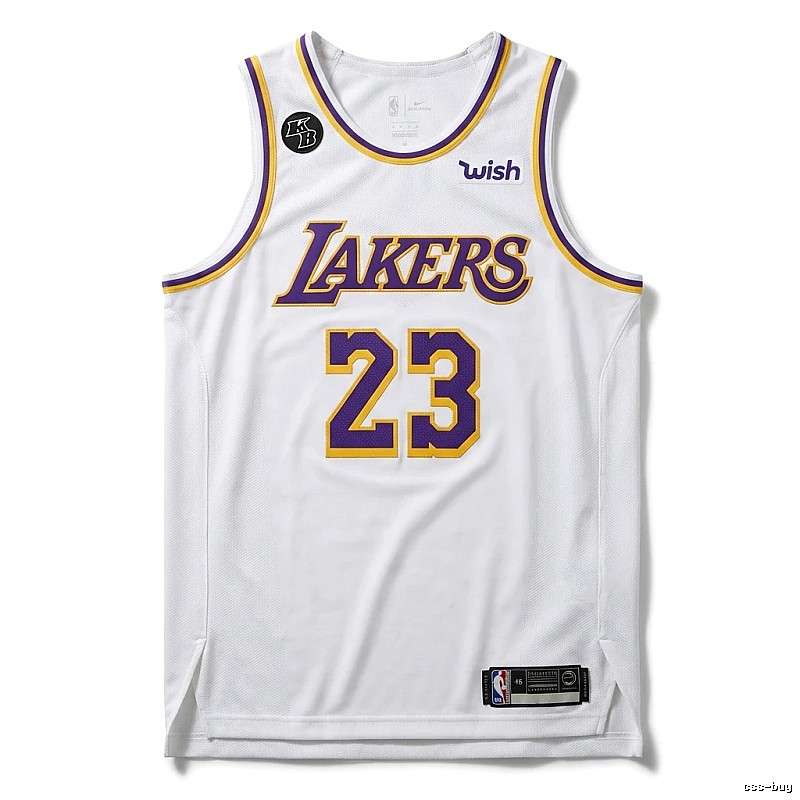 LBJ Lakers retro-style jersey