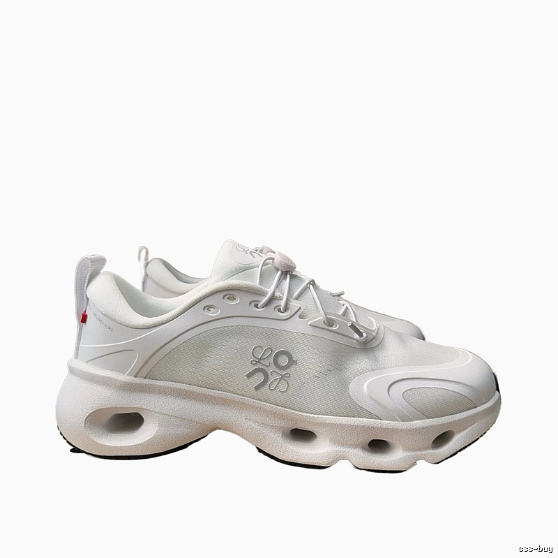 LOEWE white casual sports shoes