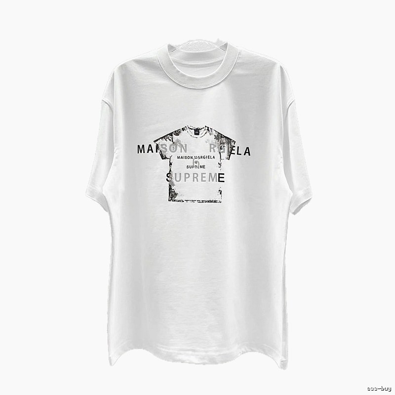 Maison Margiela Co-branded Street Style White T-shirt