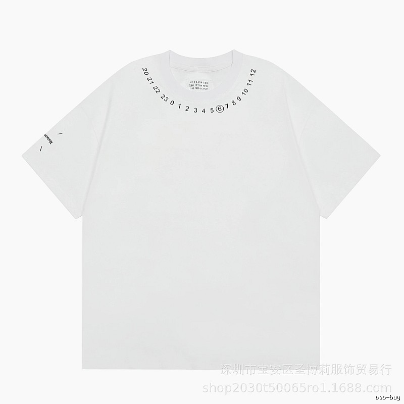 Maison Margiela MM6 High Street Style White T-Shirt