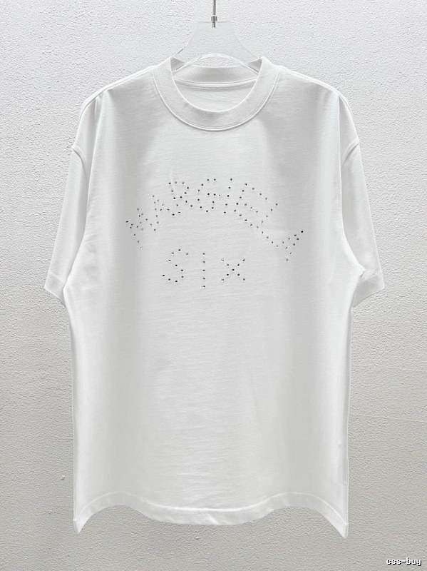 Maison Margiela MM6 Streetwear Style White Short-sleeve T-shirt