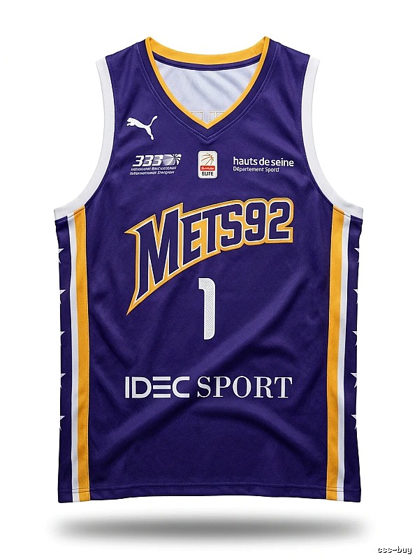 METS92 trendy sporty blue jersey
