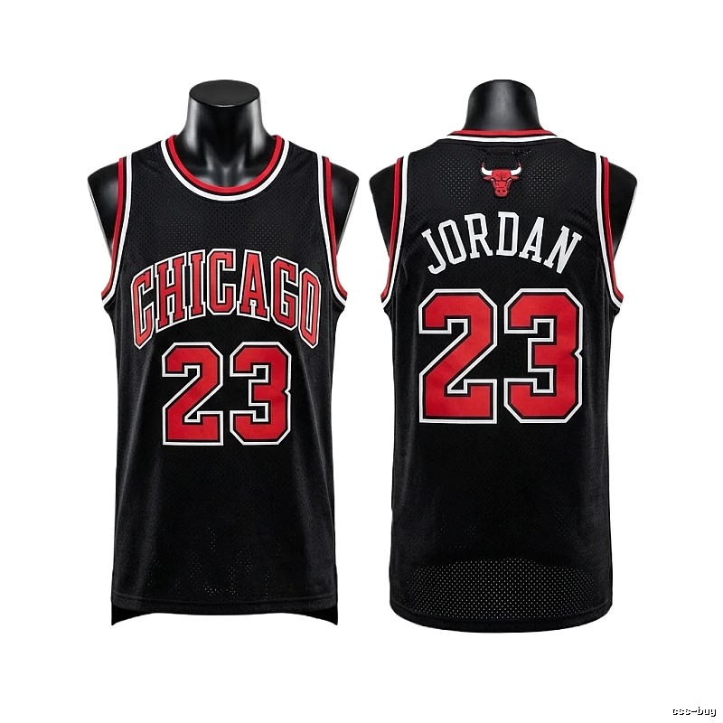 Michael Jordan Jordan No. 23 black jersey
